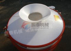 脫硫氫氧化鈣漿液塑料振動(dòng)篩發(fā)貨安徽桐城，請(qǐng)屈經(jīng)理注意查收！