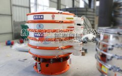 鹽酸固液分離塑料振動篩都江堰發(fā)貨，請齊經理注意查收！